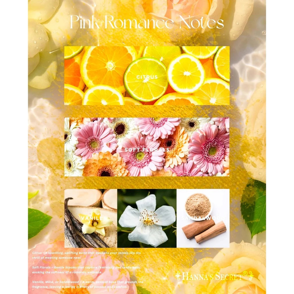 Hanna’s Secret Romance -PINK ROMACE - Perfumes For Women 100ml Eau de Parfum