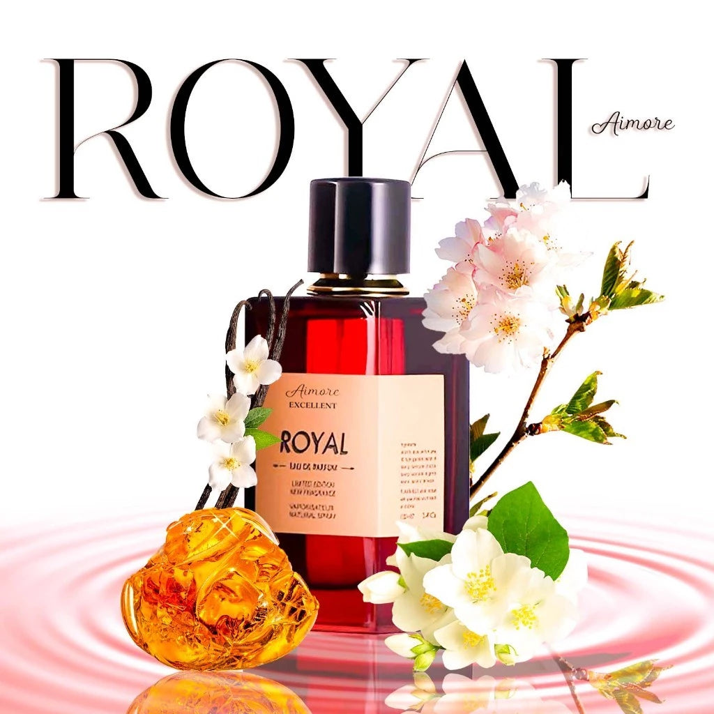 HANNA'S SECRET -  ROYAL -   SINCE2000 EAU DE PARFUM POUR HOMME LIMITED EDITION NEW FRAGRANCE 100ml vapor