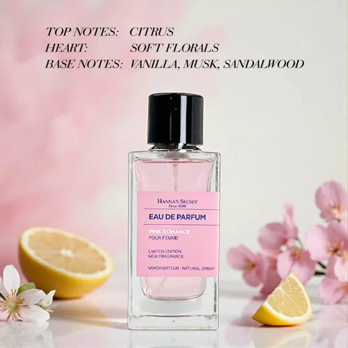 Hanna’s Secret Romance -PINK ROMACE - Perfumes For Women 100ml Eau de Parfum
